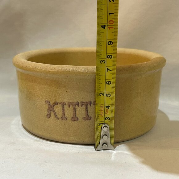 Vintage Robinson Ransbottom RRP Pottery Stoneware KITTY Bowl 6” D x 2.75" H - Picture 3 of 7